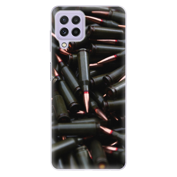 Odolné silikonové pouzdro iSaprio - Black Bullet - Samsung Galaxy A22