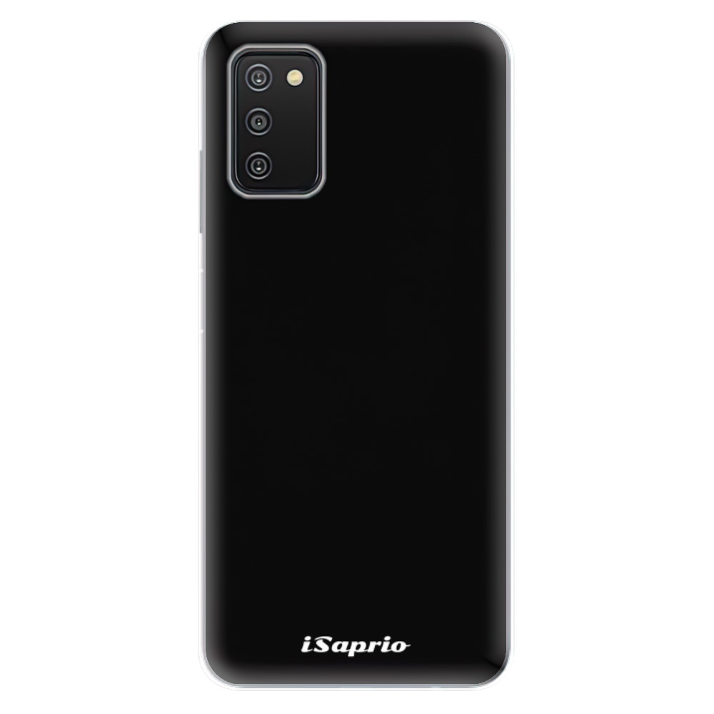 Odolné silikonové pouzdro iSaprio - 4Pure - černý - Samsung Galaxy A03s