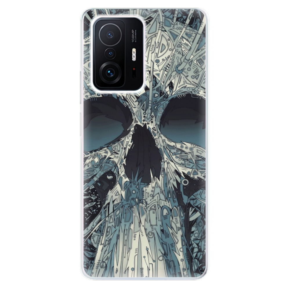 Odolné silikonové pouzdro iSaprio - Abstract Skull - Xiaomi 11T / 11T Pro