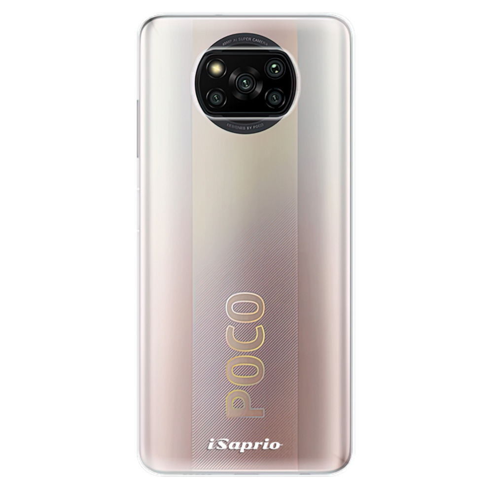 Odolné silikonové pouzdro iSaprio - 4Pure - mléčný bez potisku - Xiaomi Poco X3 Pro / X3 NFC