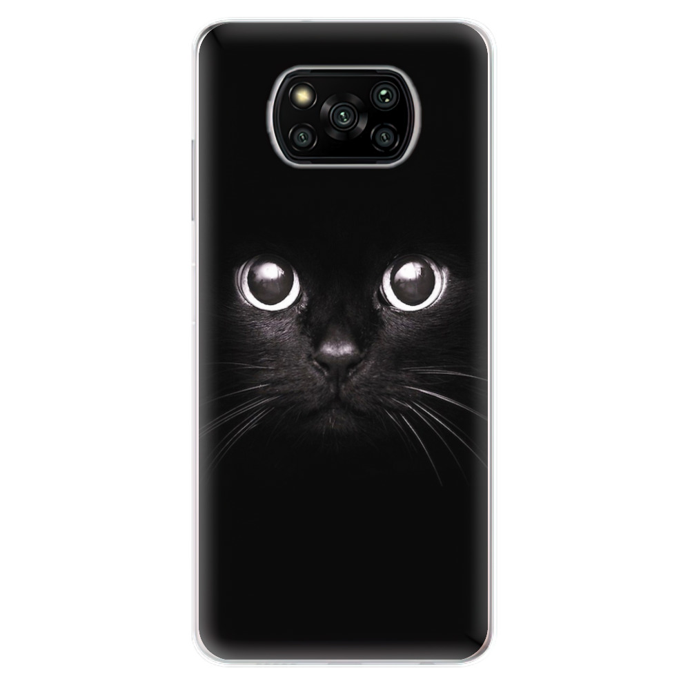Odolné silikonové pouzdro iSaprio - Black Cat - Xiaomi Poco X3 Pro / X3 NFC