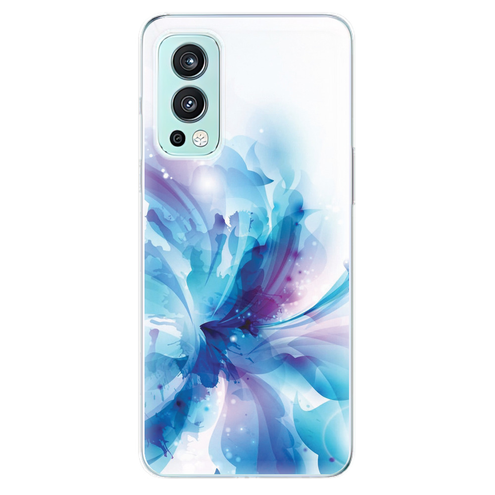 Odolné silikonové pouzdro iSaprio - Abstract Flower - OnePlus Nord 2 5G