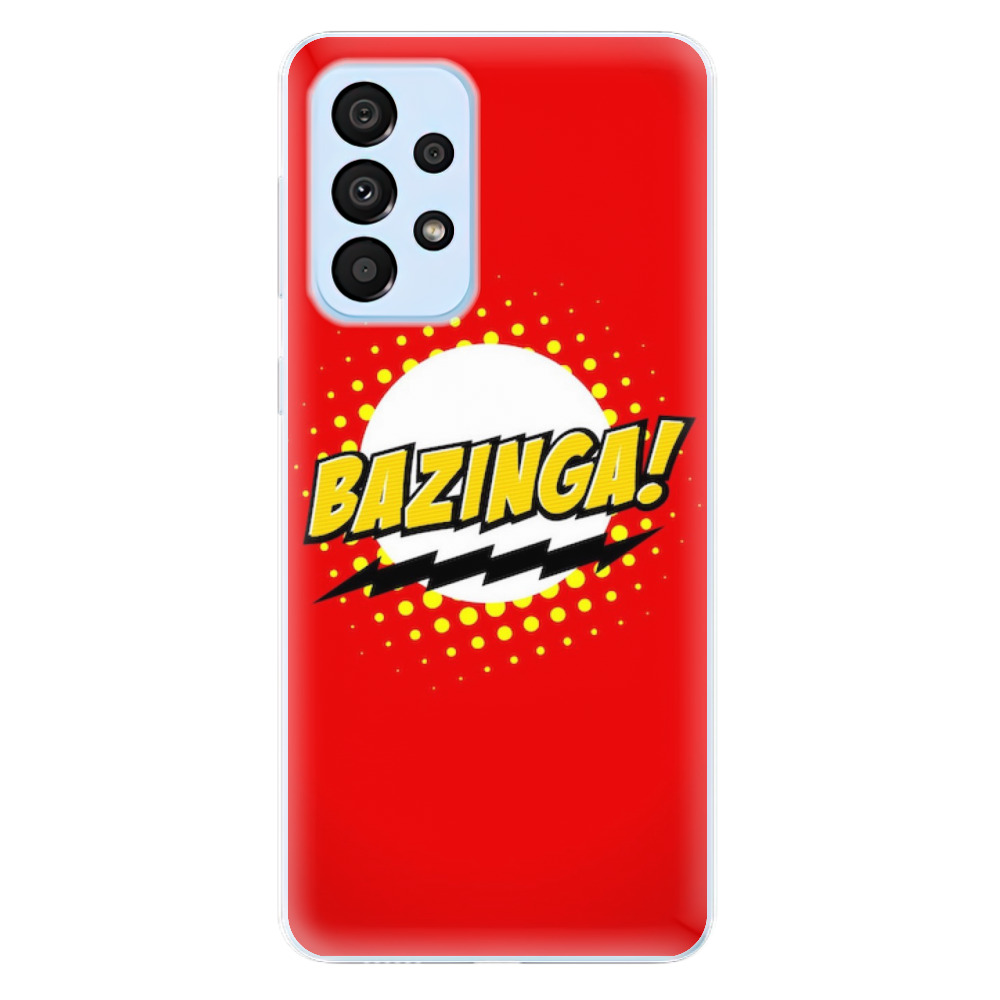 Odolné silikonové pouzdro iSaprio - Bazinga 01 - Samsung Galaxy A33 5G