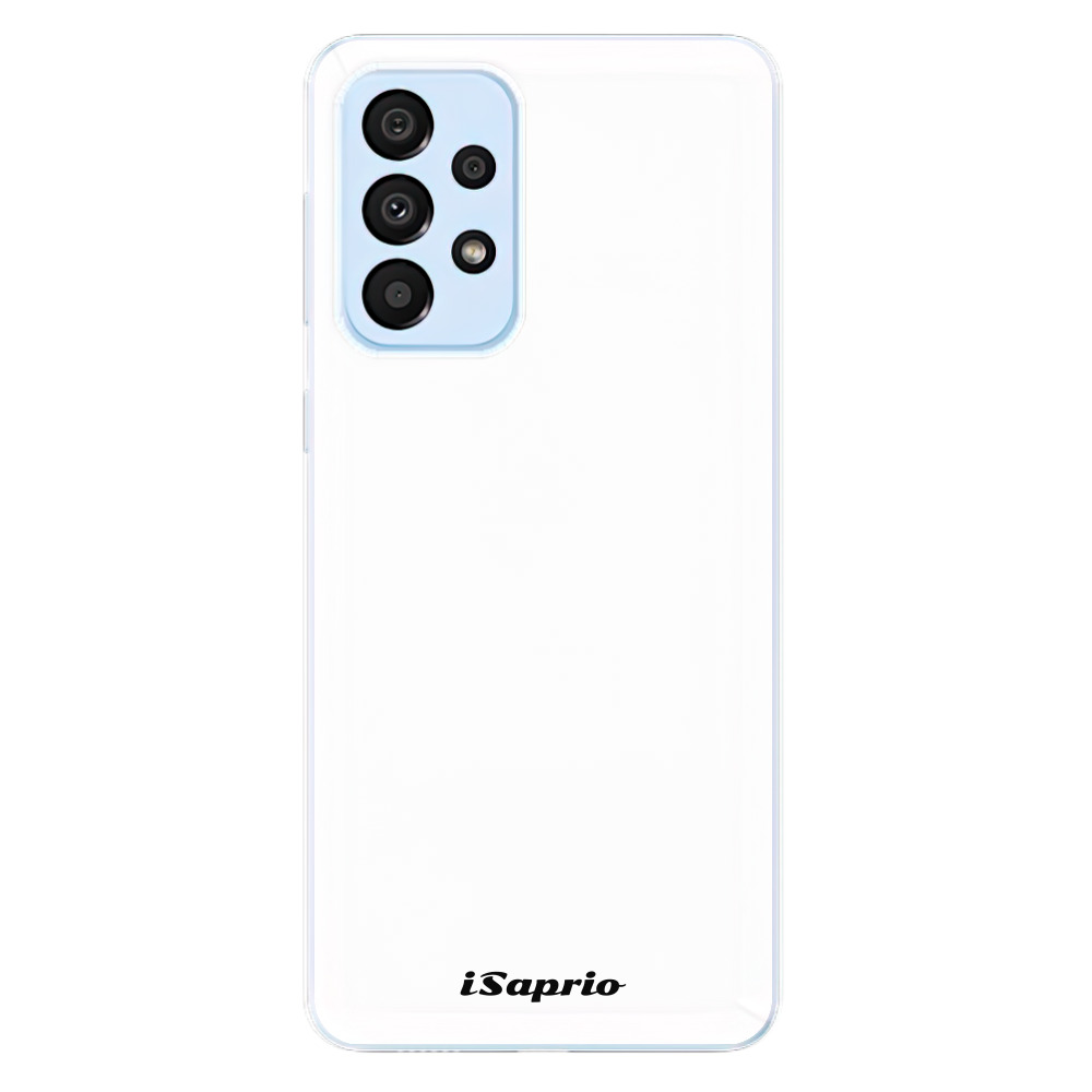 Odolné silikonové pouzdro iSaprio - 4Pure - bílý - Samsung Galaxy A33 5G