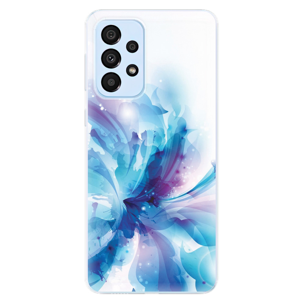 Odolné silikonové pouzdro iSaprio - Abstract Flower - Samsung Galaxy A33 5G