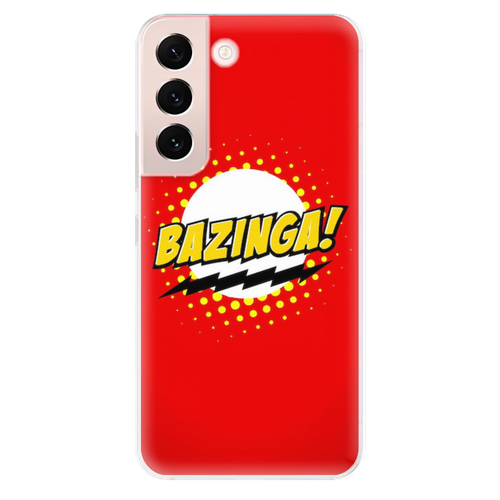 Odolné silikonové pouzdro iSaprio - Bazinga 01 - Samsung Galaxy S22 5G