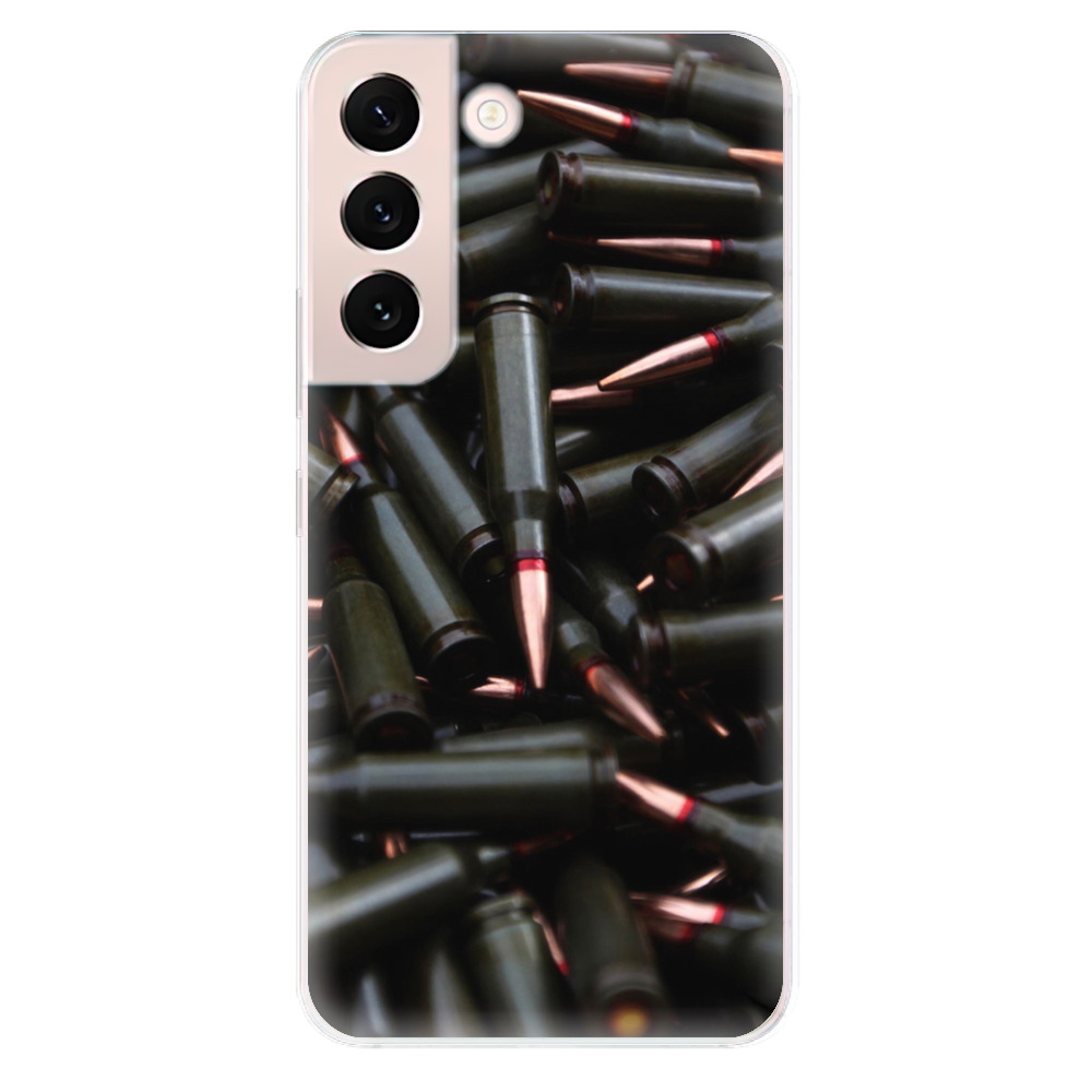 Odolné silikonové pouzdro iSaprio - Black Bullet - Samsung Galaxy S22 5G