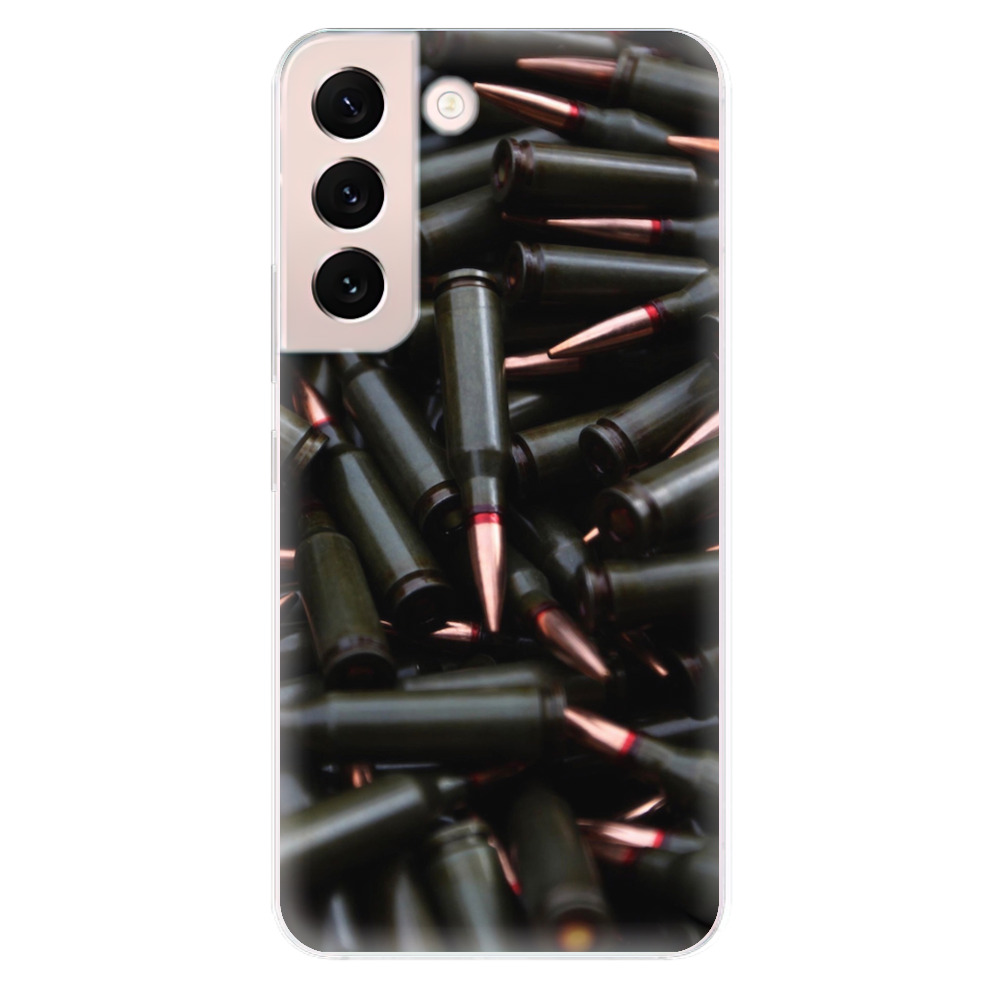 Odolné silikonové pouzdro iSaprio - Black Bullet - Samsung Galaxy S22+ 5G