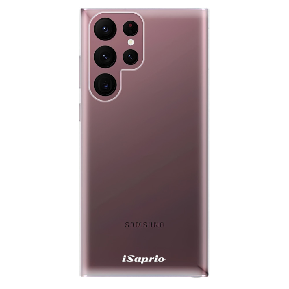 Odolné silikonové pouzdro iSaprio - 4Pure - mléčný bez potisku - Samsung Galaxy S22 Ultra 5G