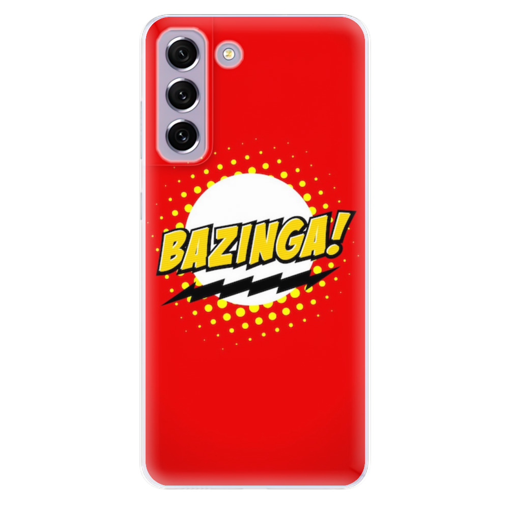 Odolné silikonové pouzdro iSaprio - Bazinga 01 - Samsung Galaxy S21 FE 5G