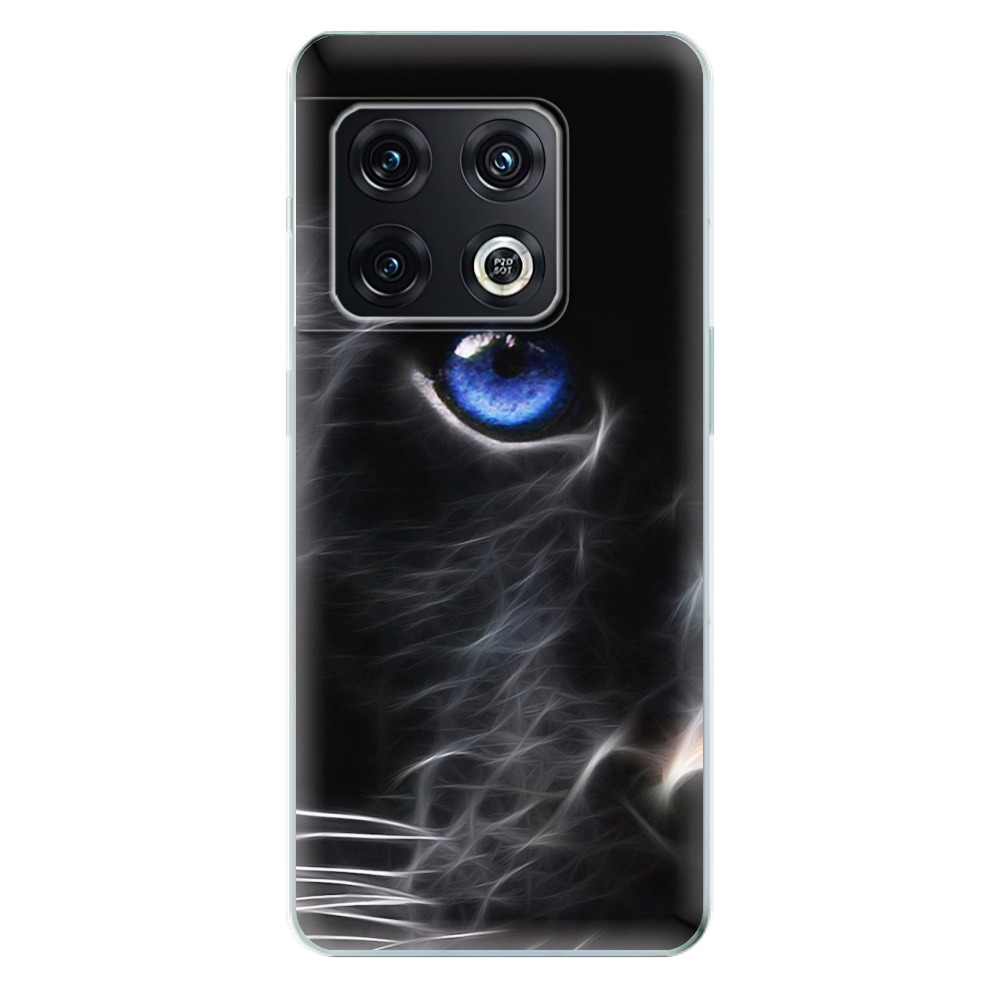 Odolné silikonové pouzdro iSaprio - Black Puma - OnePlus 10 Pro