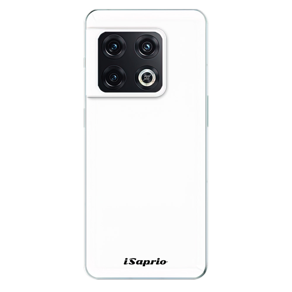Odolné silikonové pouzdro iSaprio - 4Pure - bílý - OnePlus 10 Pro