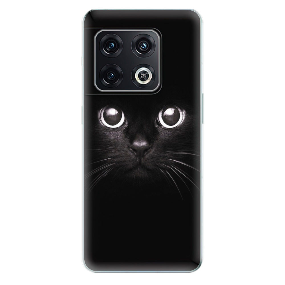Odolné silikonové pouzdro iSaprio - Black Cat - OnePlus 10 Pro