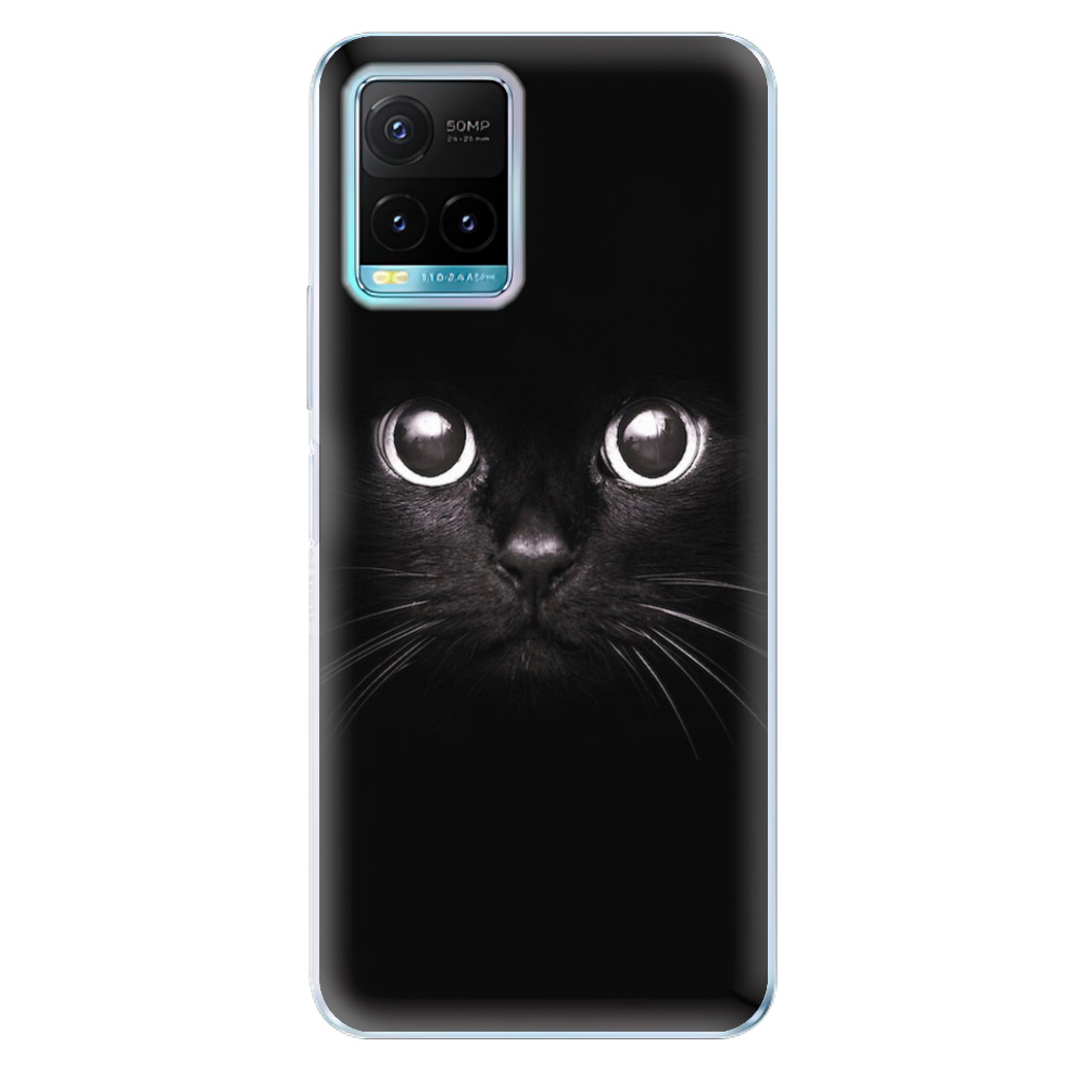 Odolné silikonové pouzdro iSaprio - Black Cat - Vivo Y21 / Y21s / Y33s