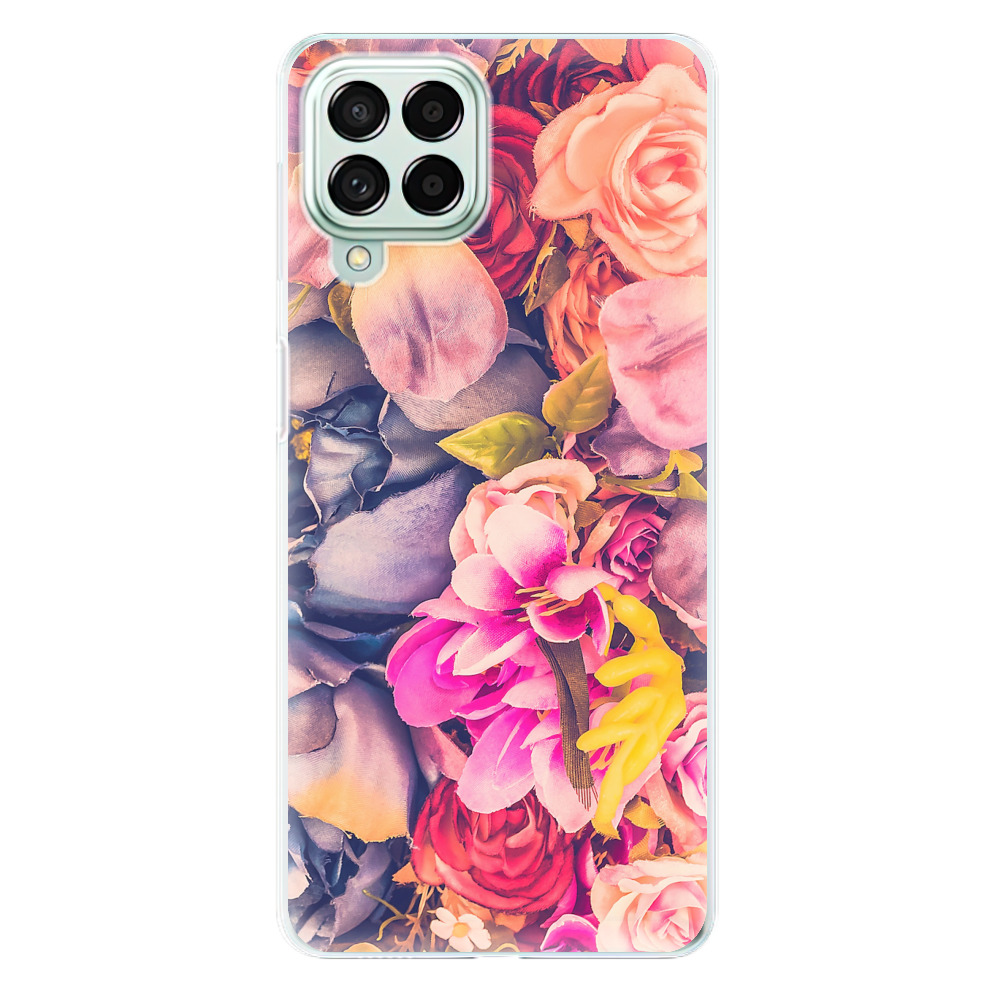 Odolné silikonové pouzdro iSaprio - Beauty Flowers - Samsung Galaxy M53 5G