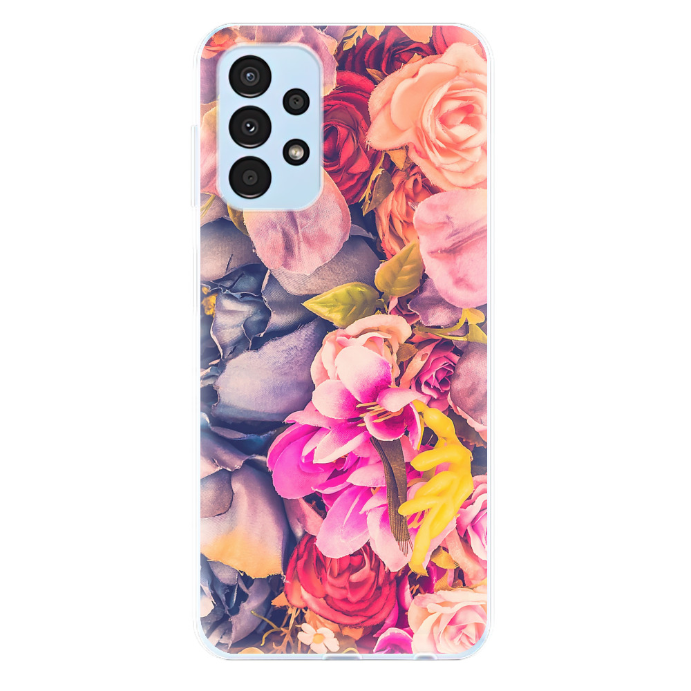 Odolné silikonové pouzdro iSaprio - Beauty Flowers - Samsung Galaxy A13