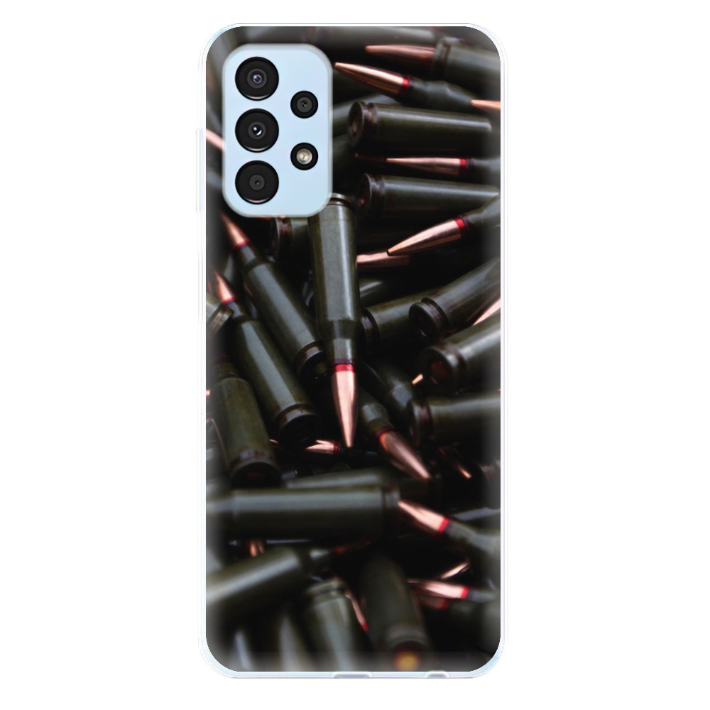 Odolné silikonové pouzdro iSaprio - Black Bullet - Samsung Galaxy A13