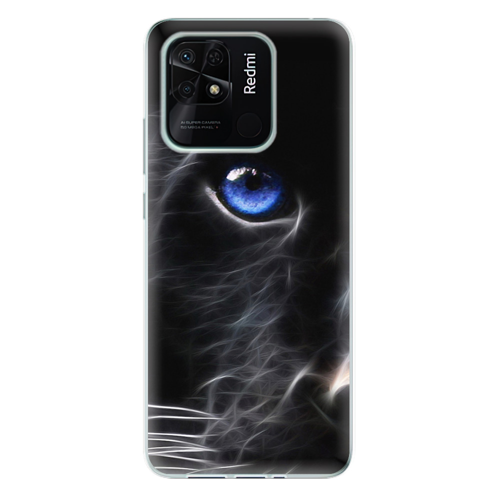Odolné silikonové pouzdro iSaprio - Black Puma - Xiaomi Redmi 10C