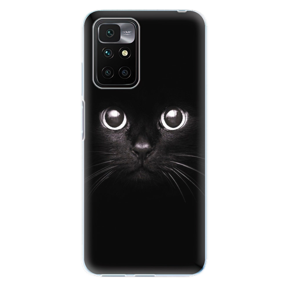 Odolné silikonové pouzdro iSaprio - Black Cat - Xiaomi Redmi 10