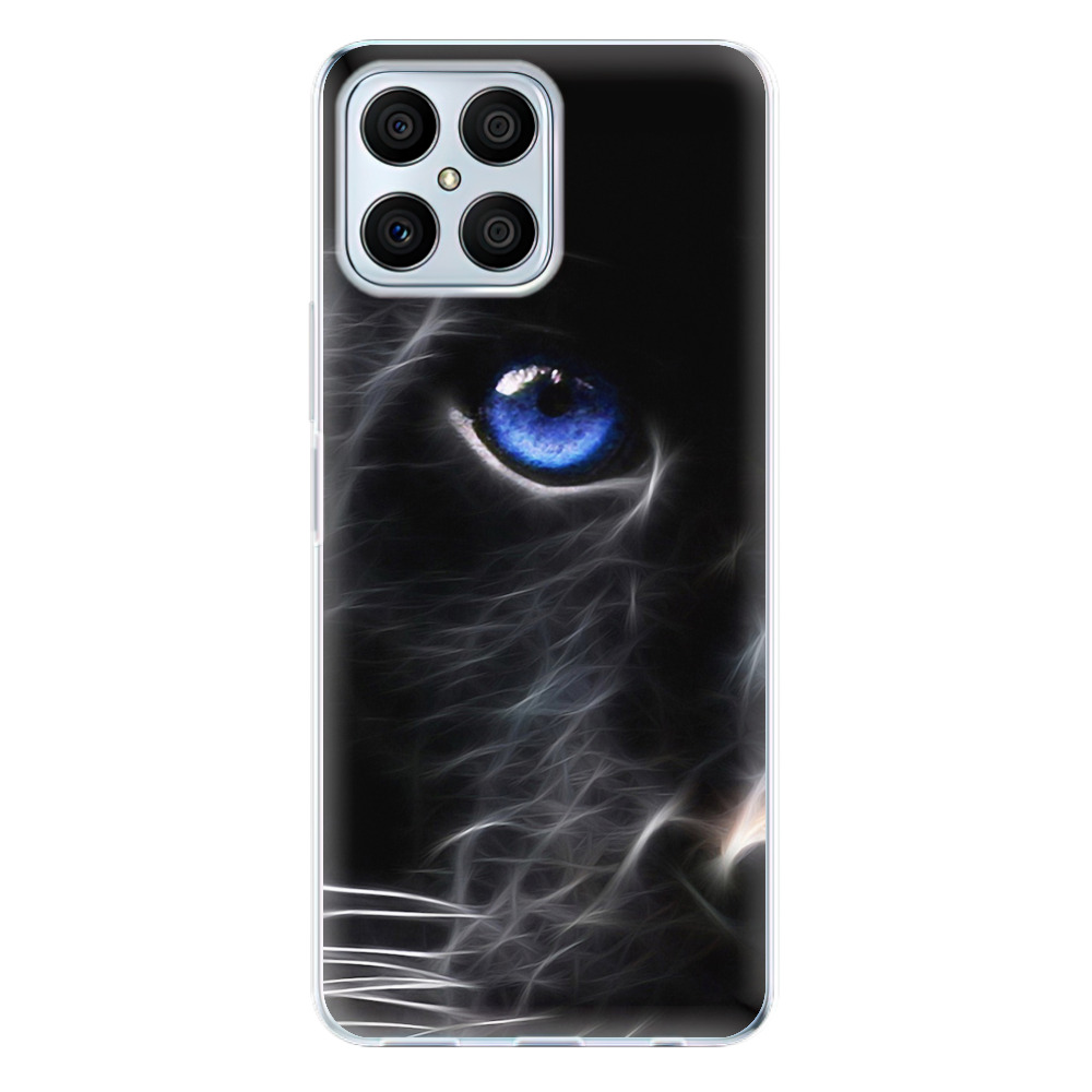 Odolné silikonové pouzdro iSaprio - Black Puma - Honor X8