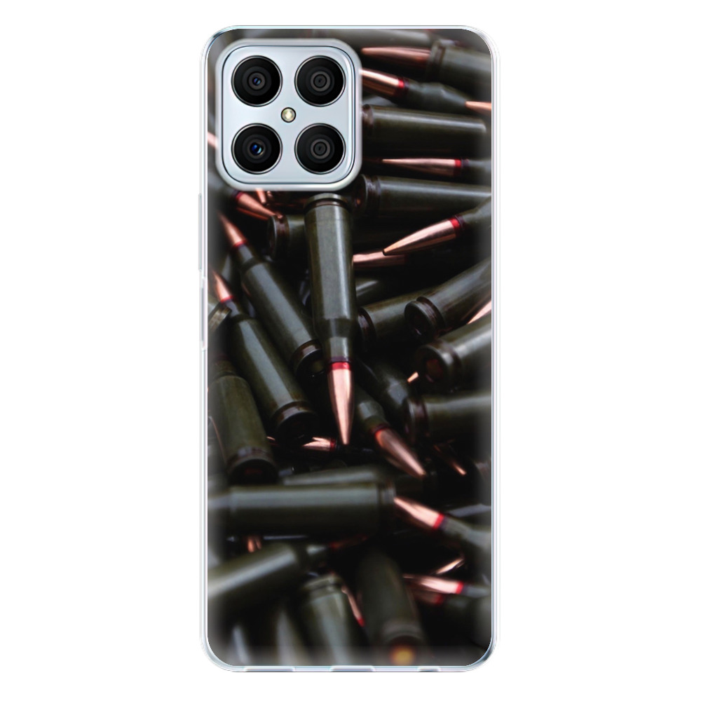 Odolné silikonové pouzdro iSaprio - Black Bullet - Honor X8