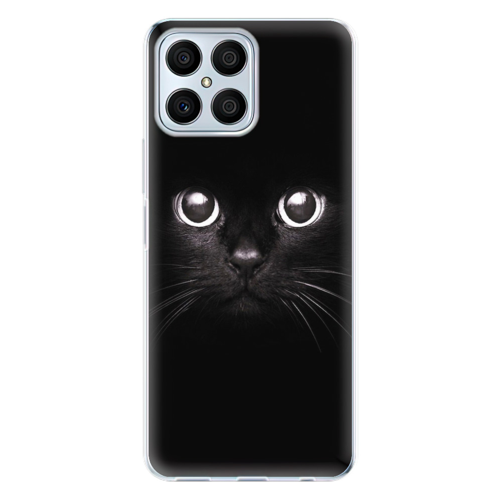 Odolné silikonové pouzdro iSaprio - Black Cat - Honor X8