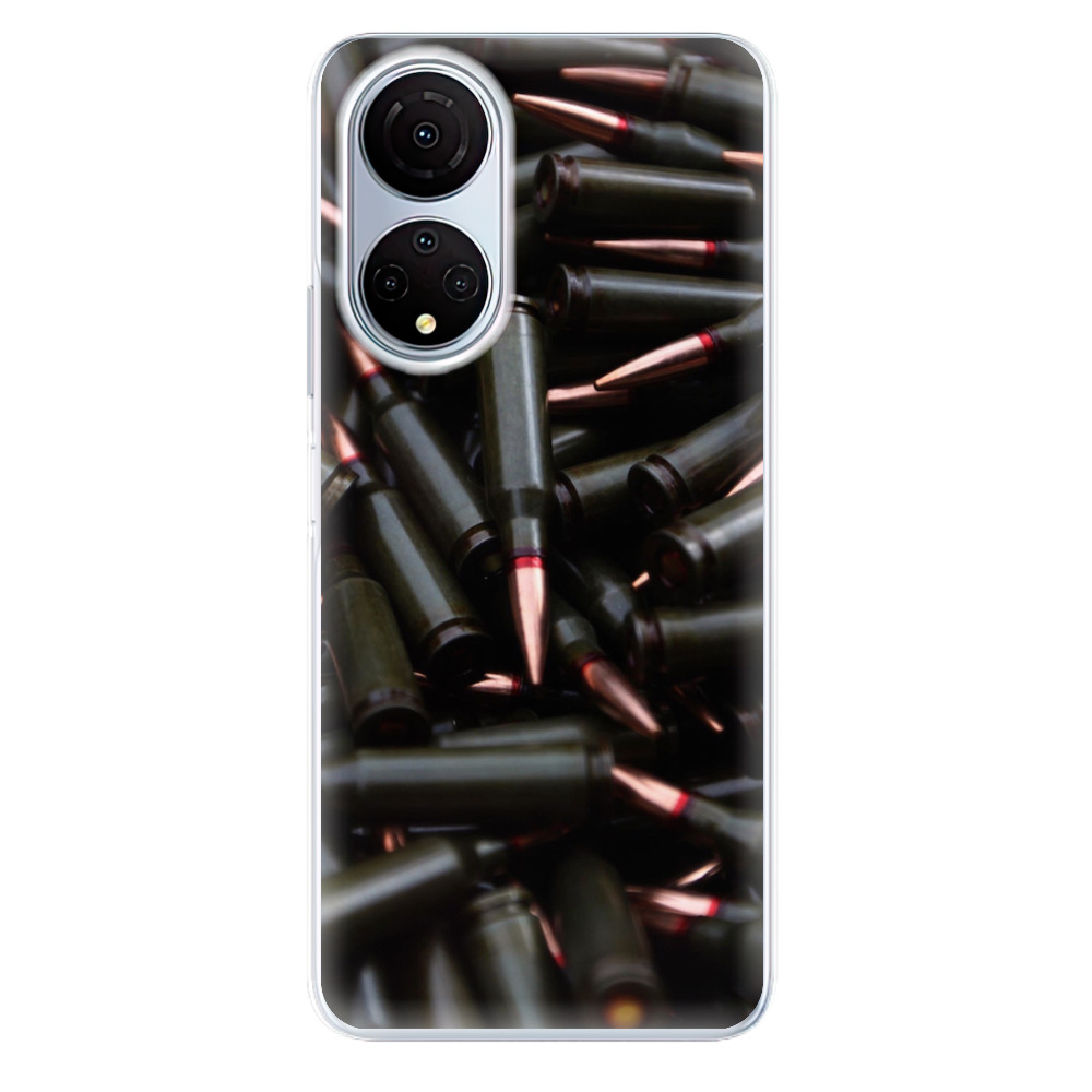 Odolné silikonové pouzdro iSaprio - Black Bullet - Honor X7