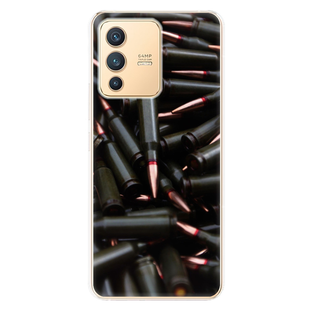 Odolné silikonové pouzdro iSaprio - Black Bullet - Vivo V23 5G