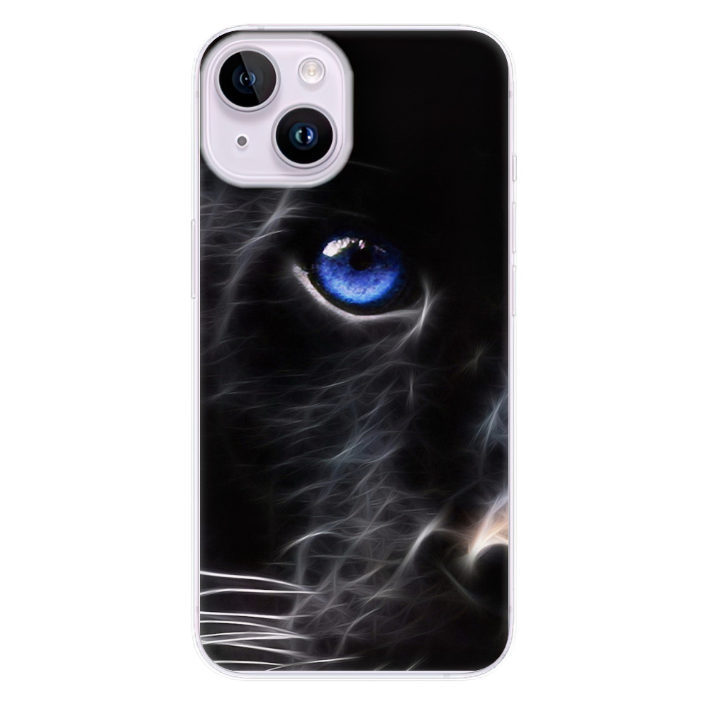 Odolné silikonové pouzdro iSaprio - Black Puma - iPhone 14