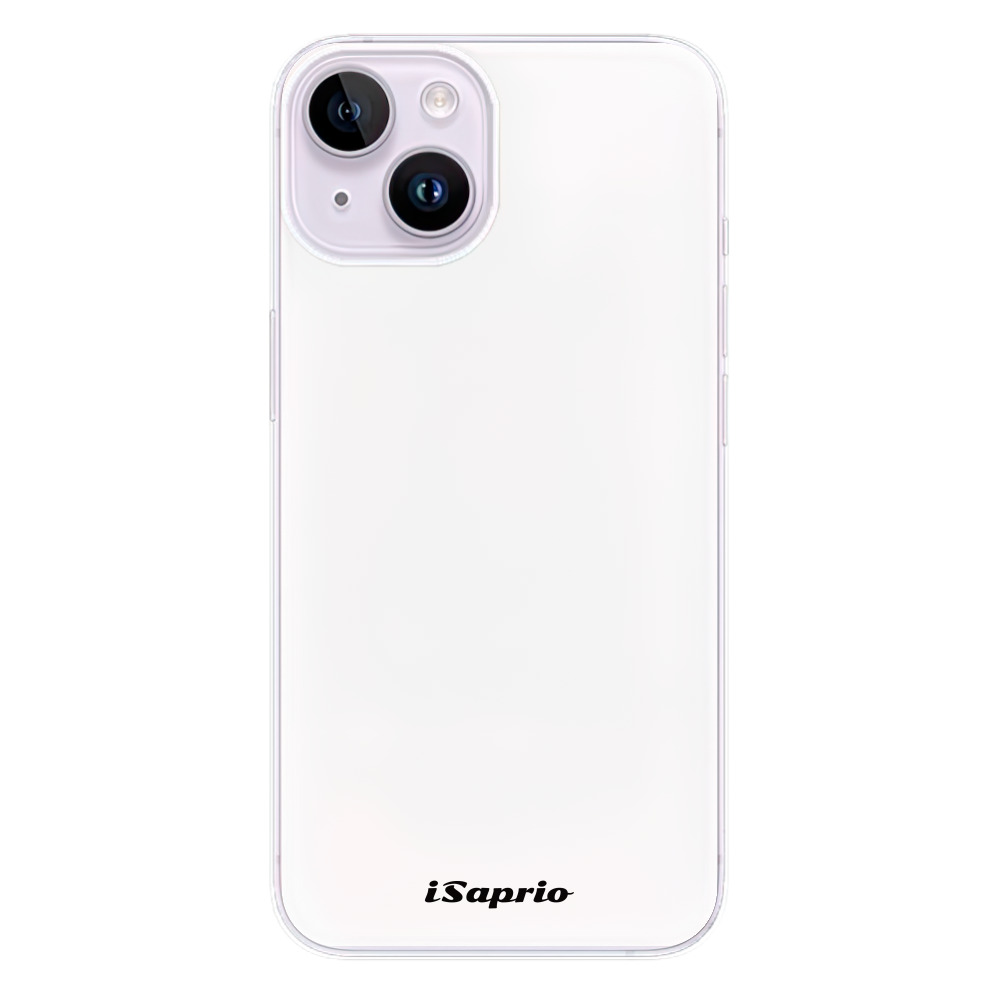 Odolné silikonové pouzdro iSaprio - 4Pure - bílý - iPhone 14