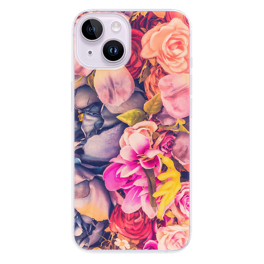 Odolné silikonové pouzdro iSaprio - Beauty Flowers - iPhone 14