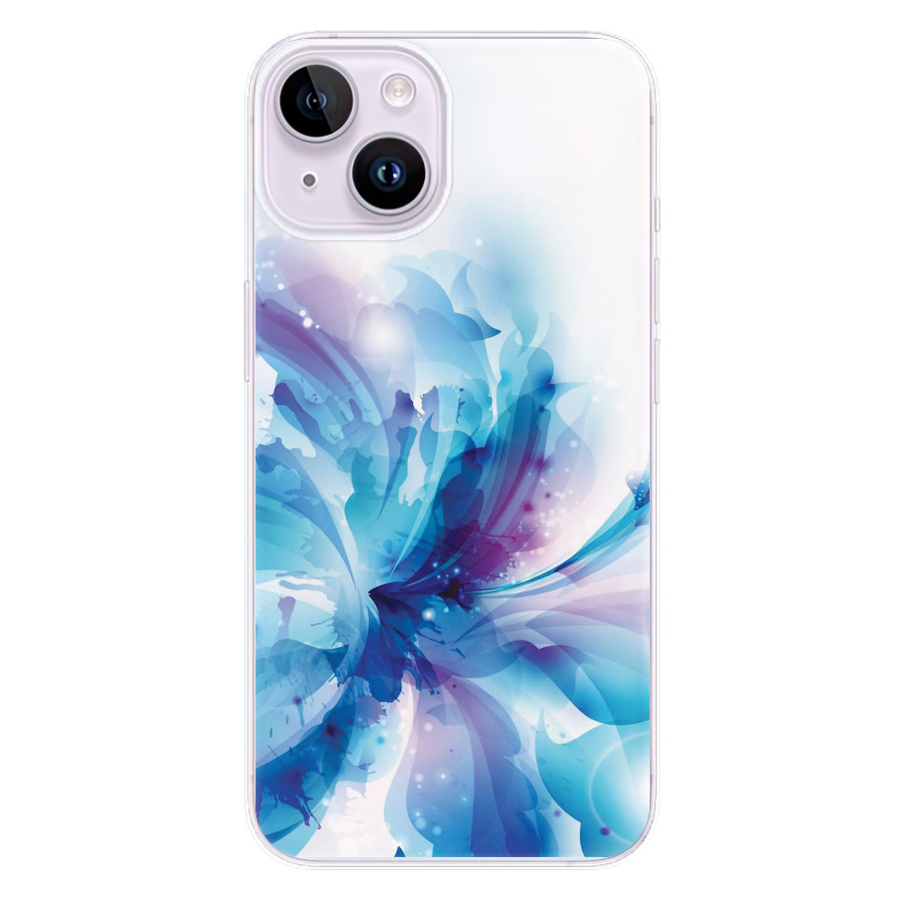 Odolné silikonové pouzdro iSaprio - Abstract Flower - iPhone 14