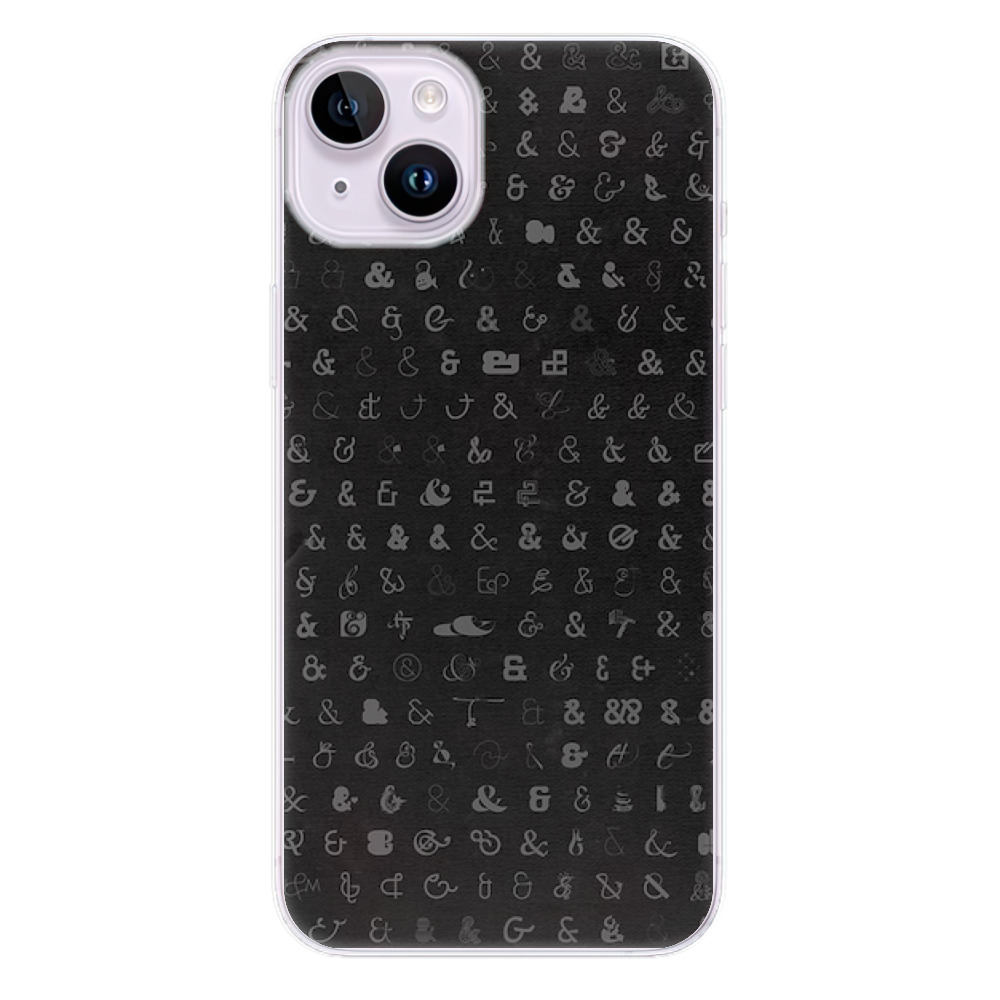 Odolné silikonové pouzdro iSaprio - Ampersand 01 - iPhone 14 Plus