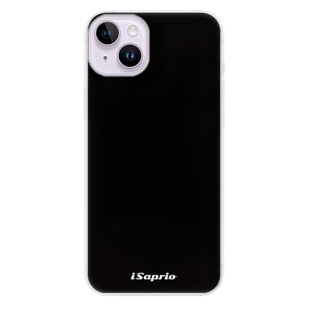 Odolné silikonové pouzdro iSaprio - 4Pure - černý - iPhone 14 Plus