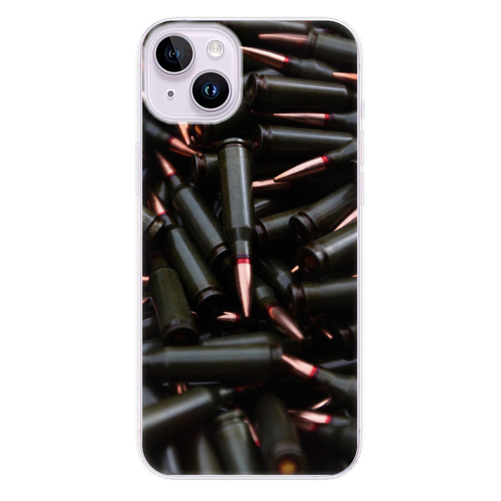 Odolné silikonové pouzdro iSaprio - Black Bullet - iPhone 14 Plus