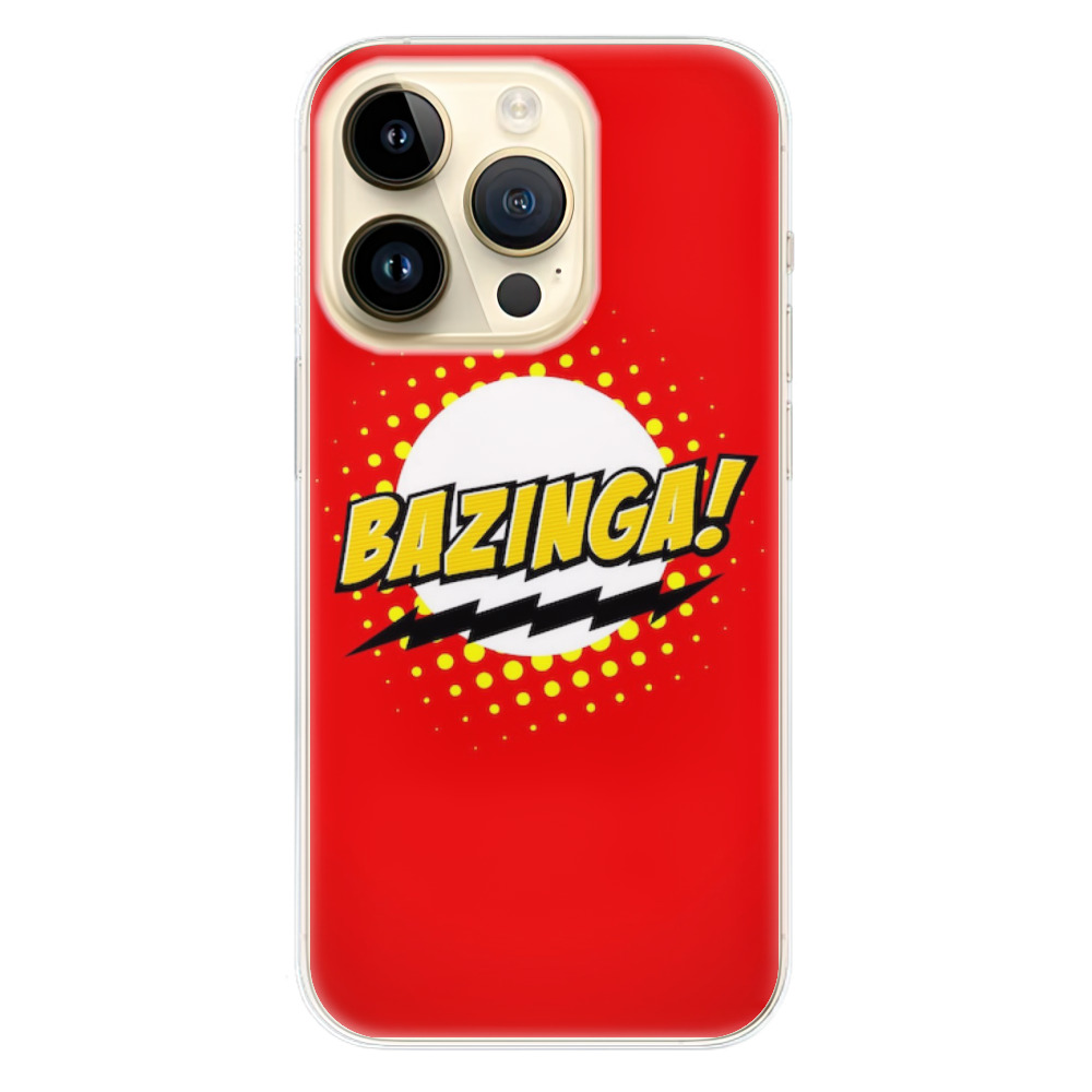 Odolné silikonové pouzdro iSaprio - Bazinga 01 - iPhone 14 Pro