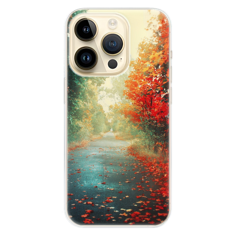 Odolné silikonové pouzdro iSaprio - Autumn 03 - iPhone 14 Pro