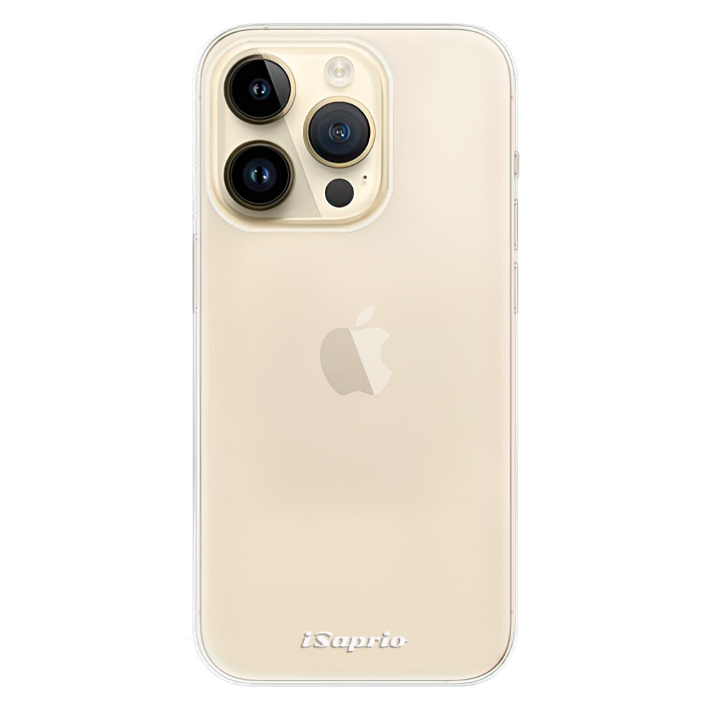 Odolné silikonové pouzdro iSaprio - 4Pure - mléčný bez potisku - iPhone 14 Pro