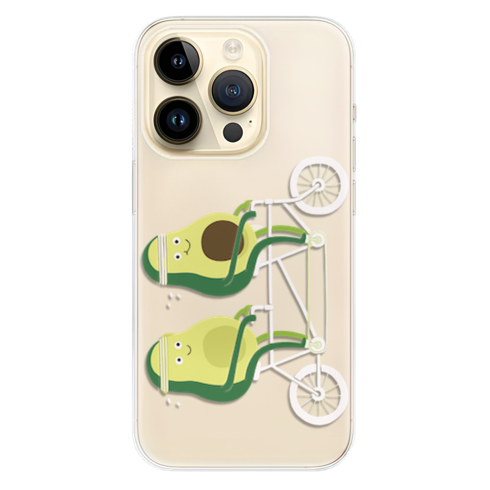 Odolné silikonové pouzdro iSaprio - Avocado - iPhone 14 Pro