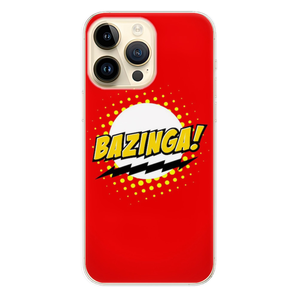 Odolné silikonové pouzdro iSaprio - Bazinga 01 - iPhone 14 Pro Max