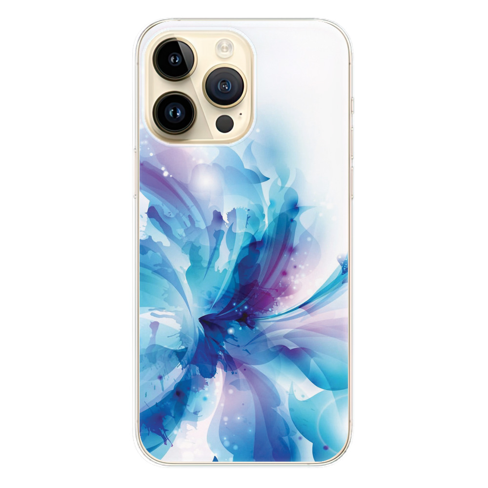 Odolné silikonové pouzdro iSaprio - Abstract Flower - iPhone 14 Pro Max
