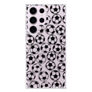Football pattern - black