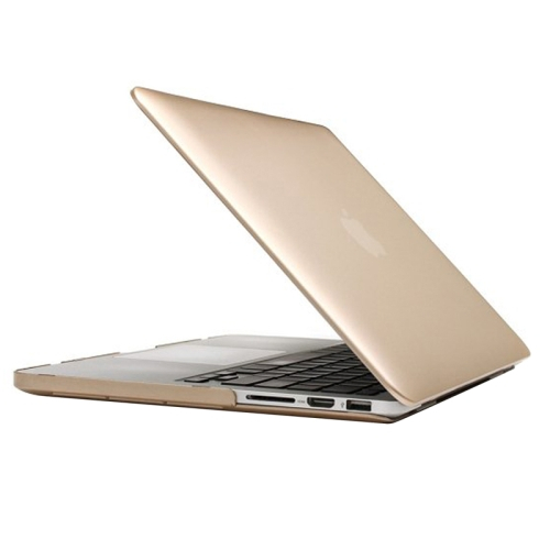 Polykarbonátové pouzdro / kryt iSaprio pro MacBook Retina 15 zlatý